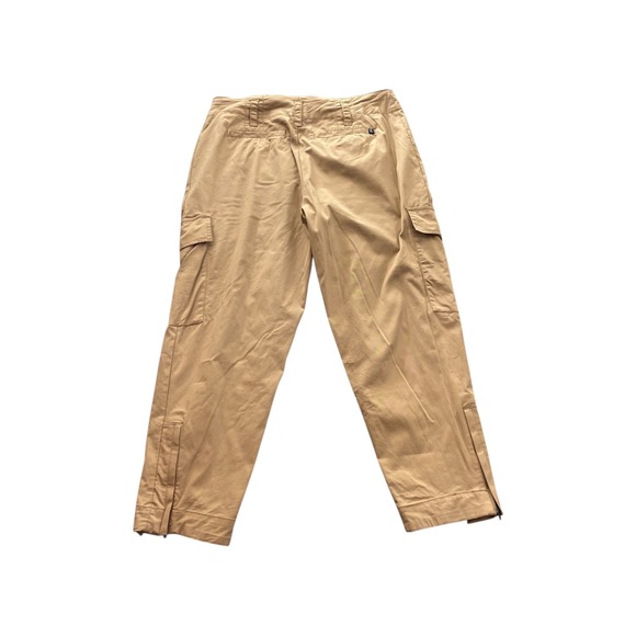 Calvin Klein Jeans Cargo Pants Khaki Size 10 Women Casual Utility Pocketed - Picture 10 of 12
